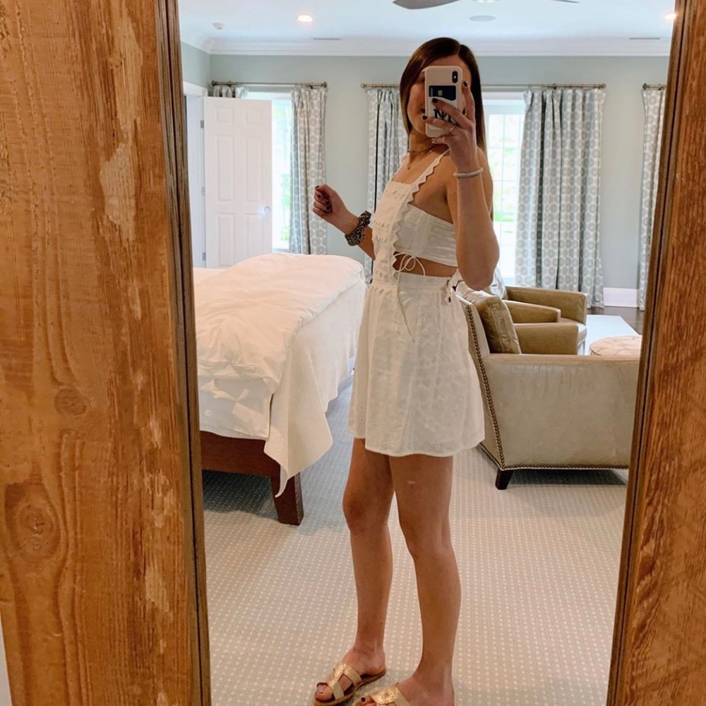White Lacy Dress